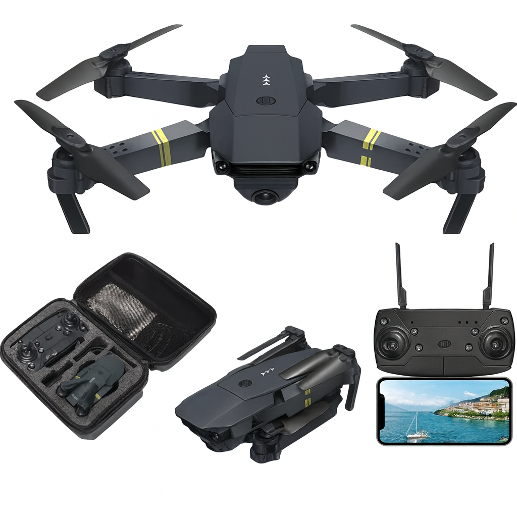 Dron W8 PRO MAX Doble Cámara 4K + Maletín Gratis